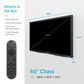 Element 65" 4K UHD Partial Sun Outdoor Xumo - Smart TV with 2.0 Outdoor Soundbar and Outdoor Tilt Mount in Black, , large
