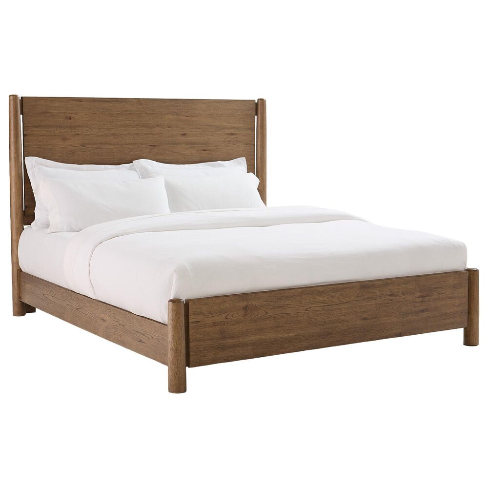 Riverside Furniture Henderson King Platform Bed in Toasted Pecan, , large