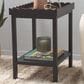 Safavieh Starlyn End Table in Matte Black, , large