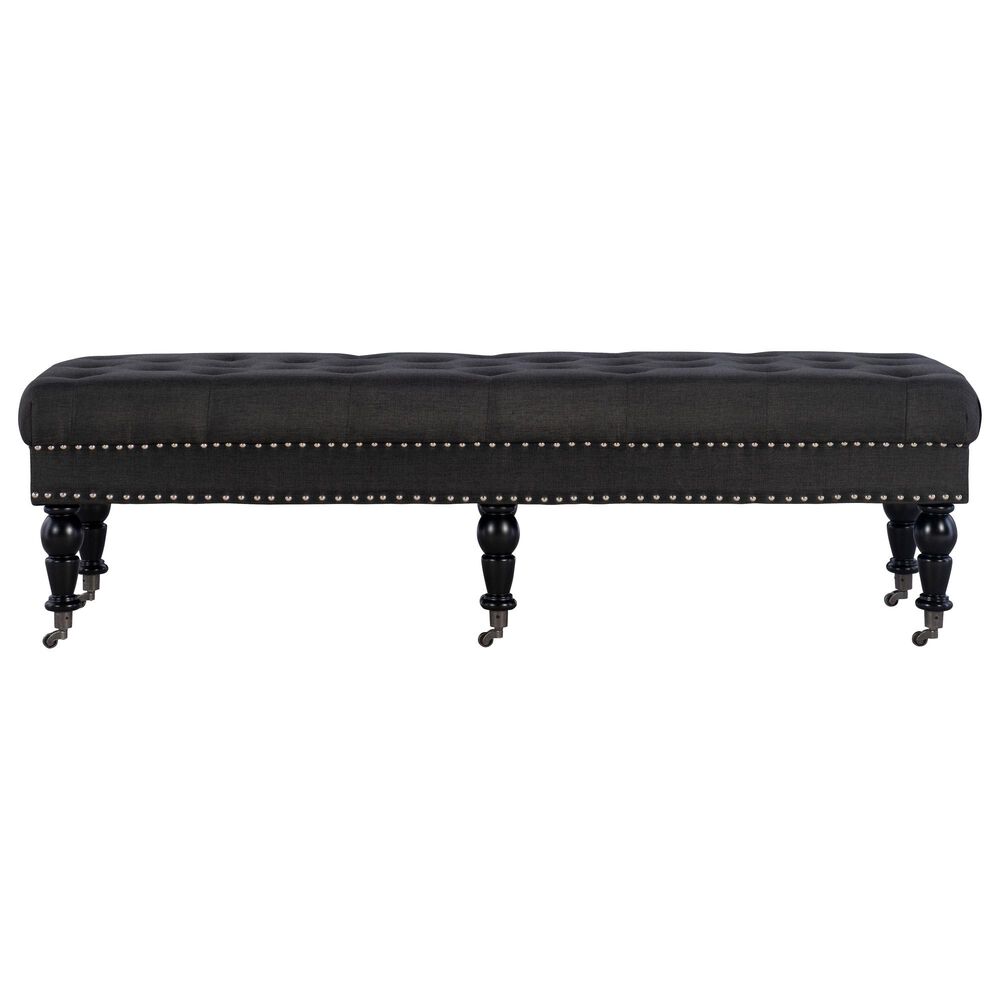 Linden Boulevard Celeste 62&quot; Bench in Charcoal, , large