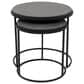 Moe"s Home Collection Roost Nesting Tables in Black (Set of 2), , large