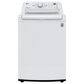 LG 4.3 Cu. Ft. Top Load Washer with 4-Way Agitator and TurboDrum Technology in White, , large