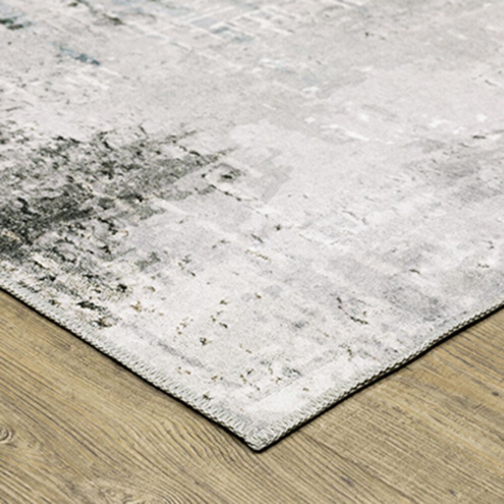 Oriental Weavers Malibu 2&#39; x 3&#39; Grey and Multicolor Area Rug, , large