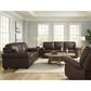 Ashley Colleton Stationary Sofa and Loveseat Set in Dark Brown, , large