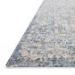 Loloi Pandora PAN-01 11"6" x 15"6" Blue and Gold Area Rug, , large