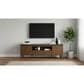 Coaster Bradley 63" SmartTop TV Stand in Smokey Grey and Dark Brown, , large