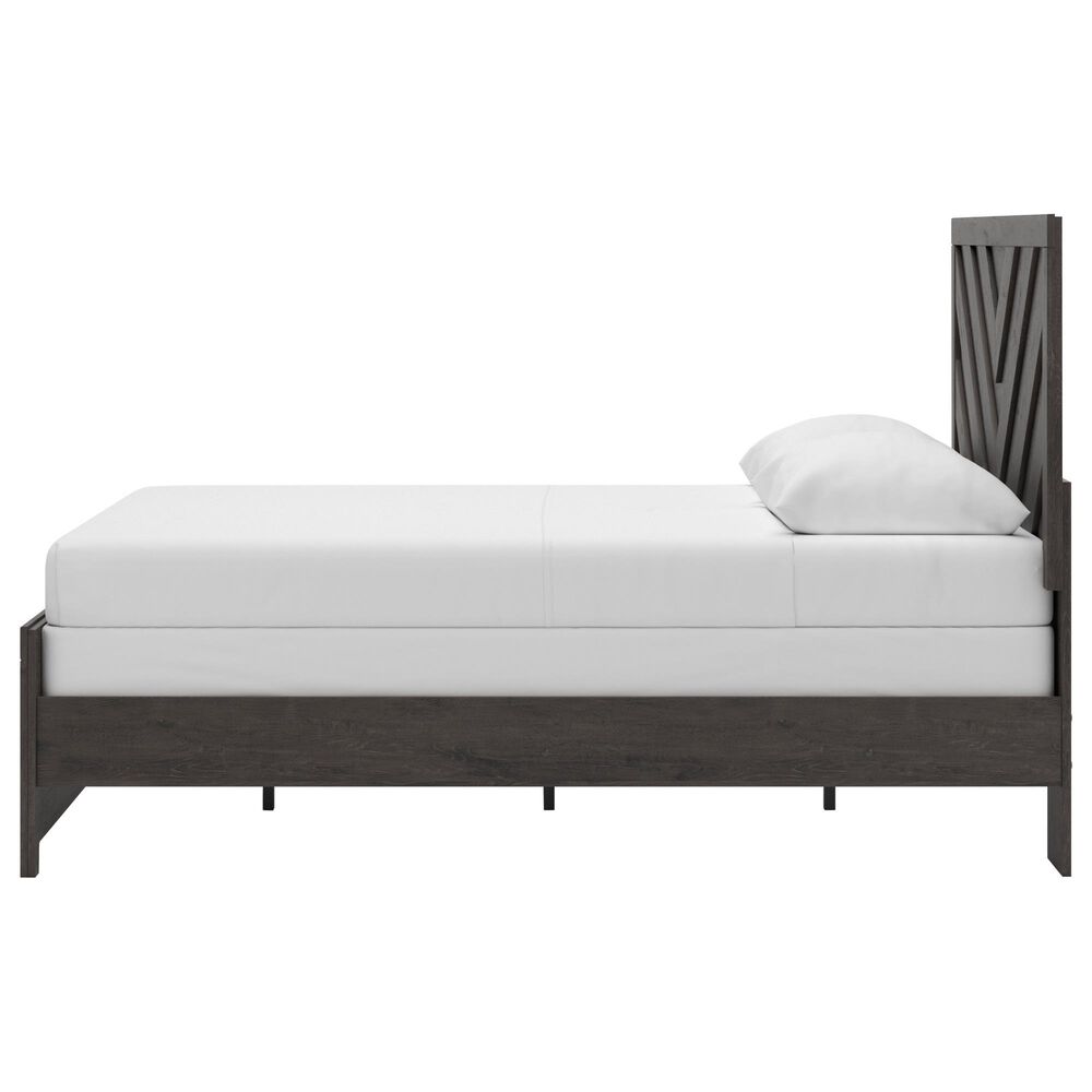 Ashley Prendonea Queen Panel Bed in Dark Charcoal, , large