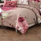 Bebejan Florence 5-Piece King Reversible Comforter Set in Wine, Blush, Ivory and Sand Dune, , large