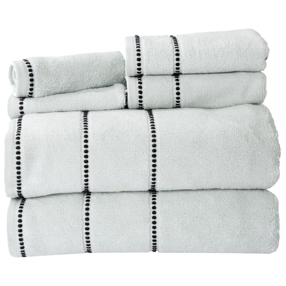 Timberlake Lavish Home 6-Piece Quick Dry Towel Set in Seafoam, , large