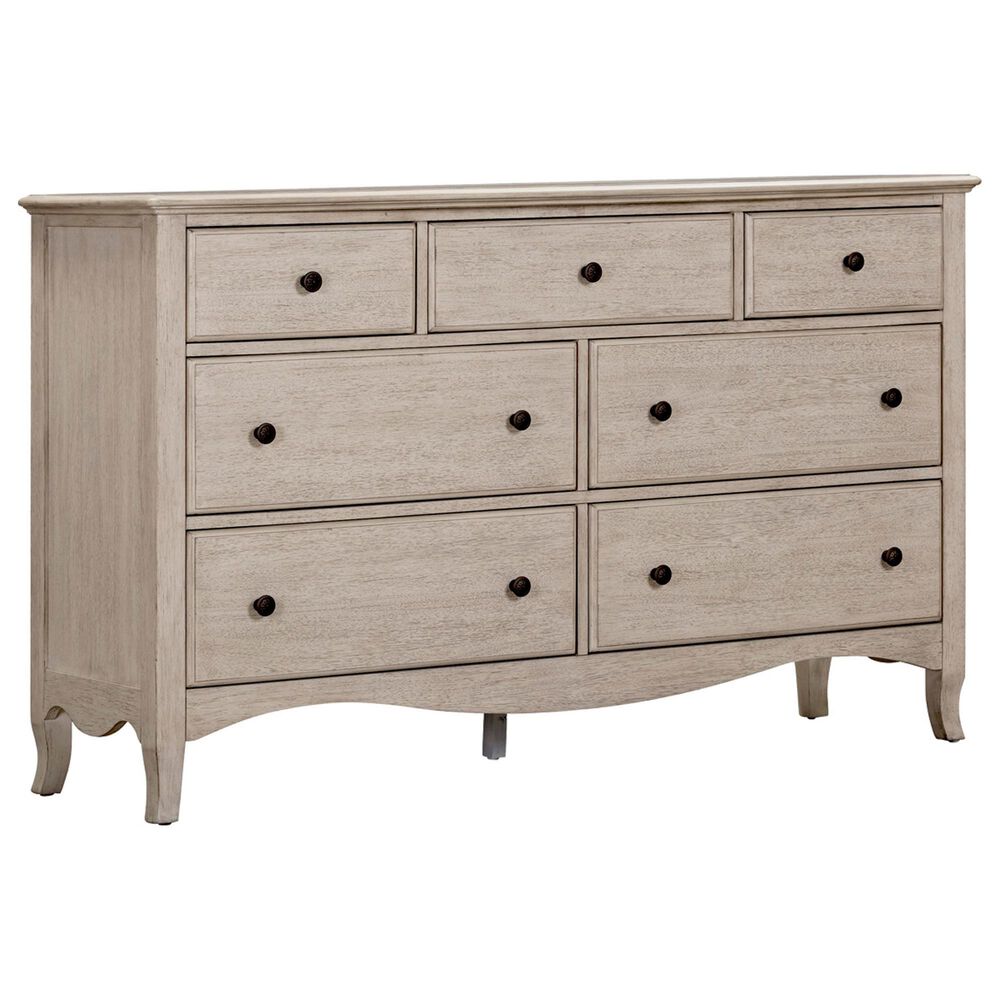 Riva Ridge Provence 5-Piece King Bedroom Set in Linen, , large