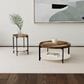 Coaster Adhvik Coffee Table in Natural, White and Black, , large