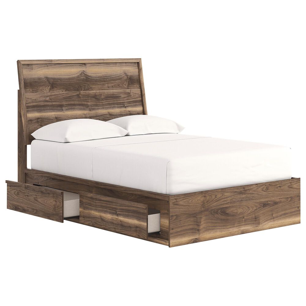Ashley Chirason Full Panel Bed in Brown, , large