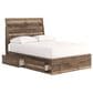 Ashley Chirason Full Panel Bed in Brown, , large