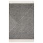Magnolia Home Newton NET-01 5" x 7"6" Charcoal and Ivory Area Rug, , large