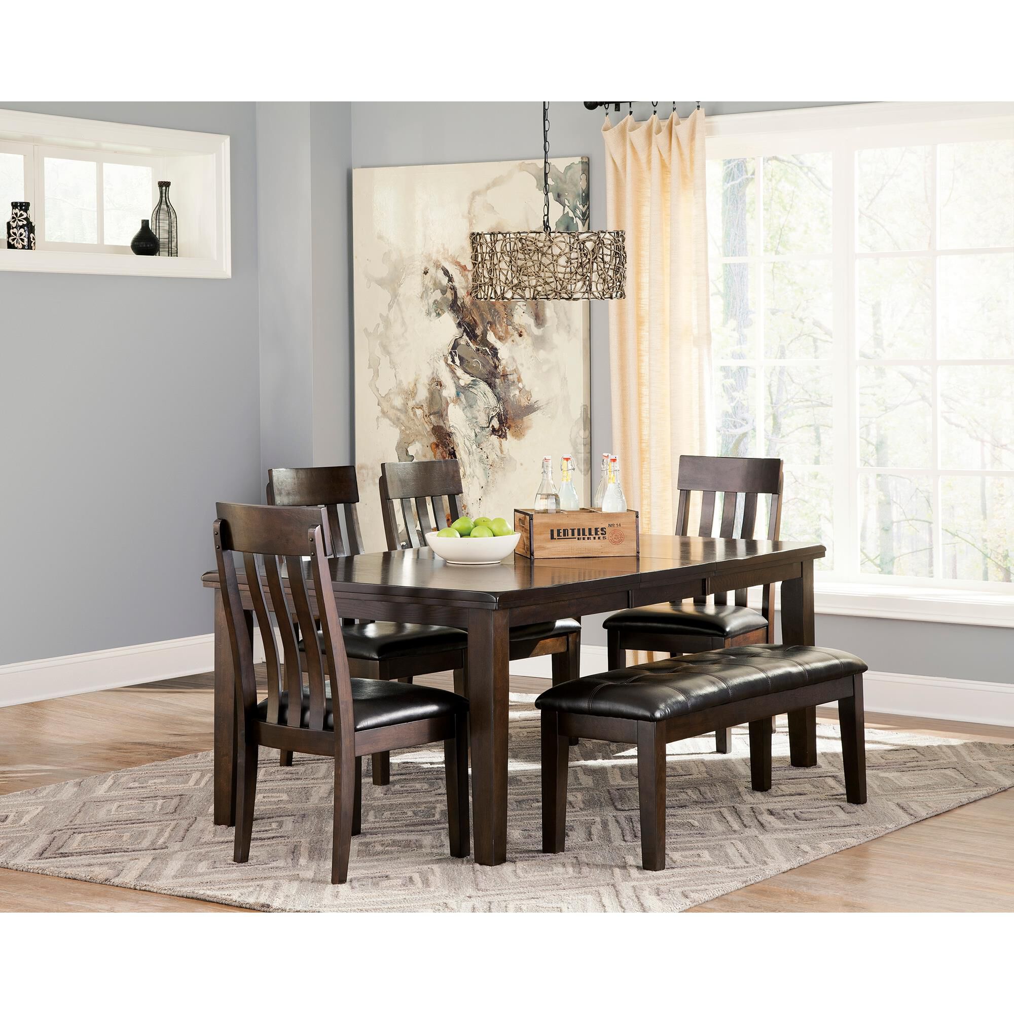 Haddigan discount dining bench