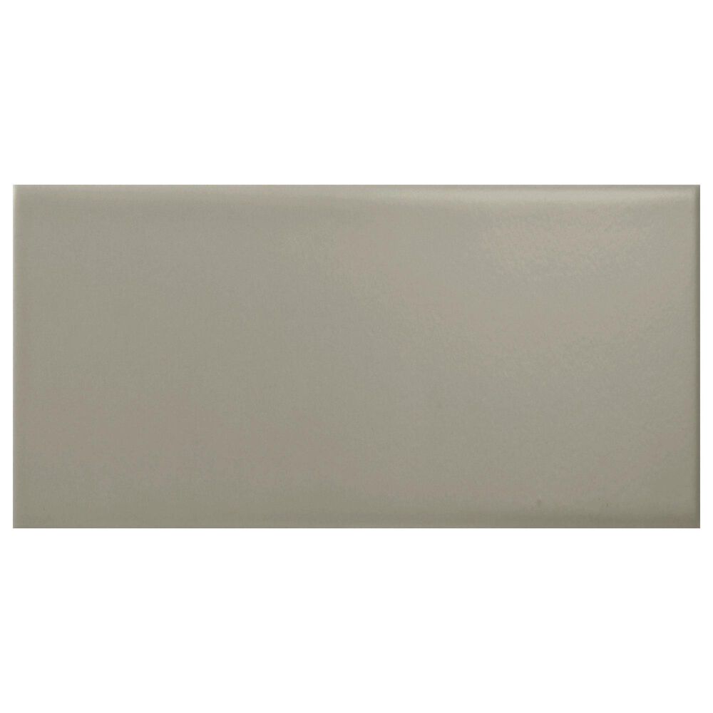 Emser Catch Taupe 3" x 6" Matte Ceramic Tile, , large