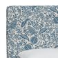 Rifle Paper Co Crafted by Cloth and Company Elly Twin Headboard in Garden Party Blue, , large