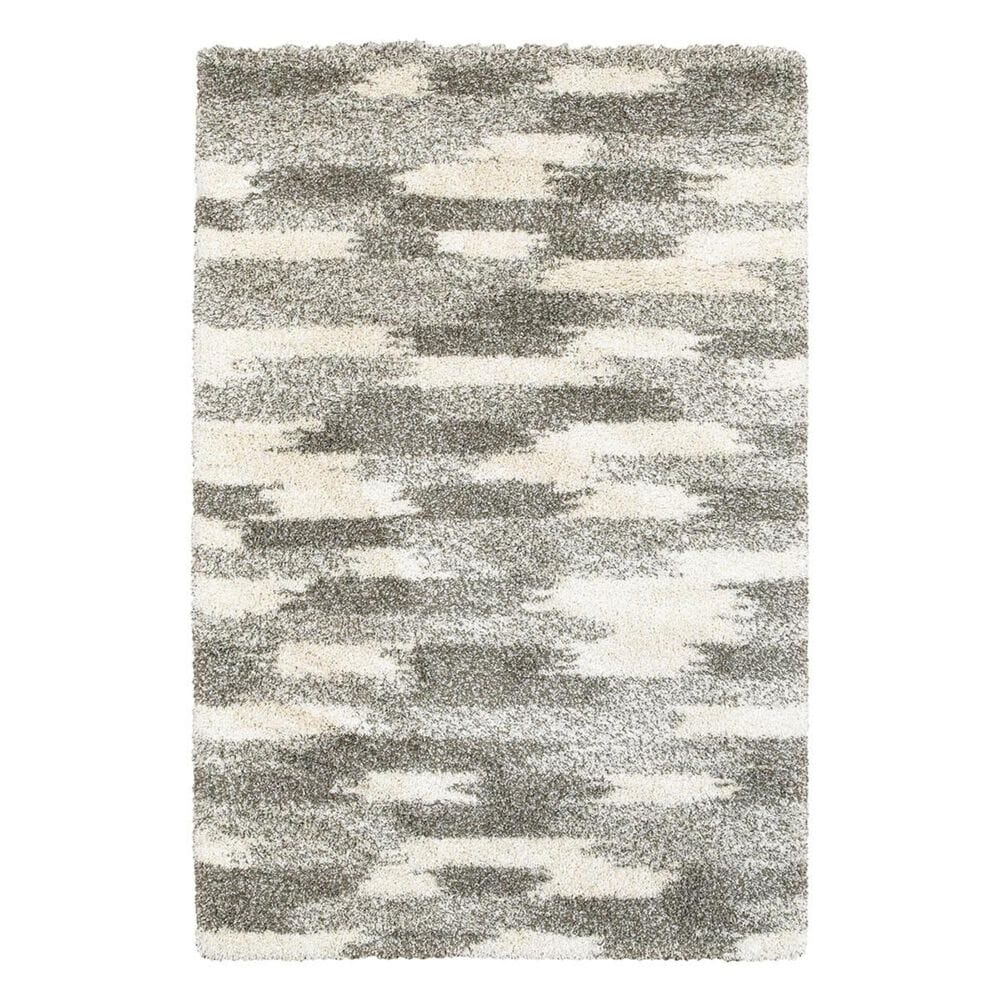 Oriental Weavers Henderson 565J 6"7" x 9"6" Grey/Ivory Area Rug, , large