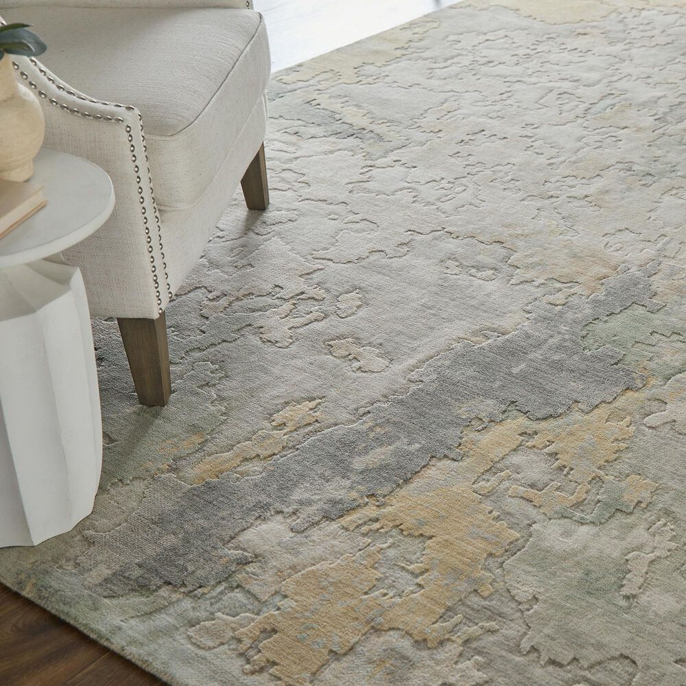 Feizy Jaxson Green 10&#39; x 14&#39; Area Rug, , large