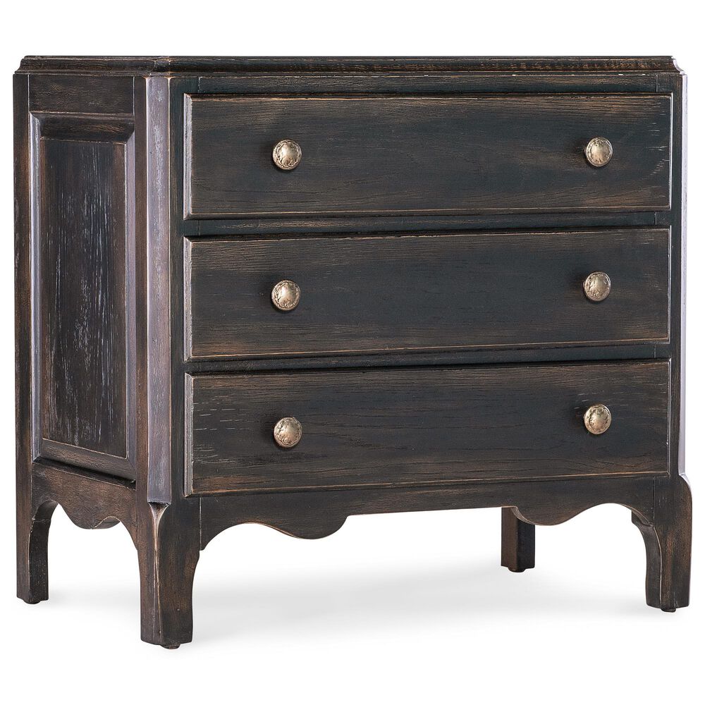 Hooker Furniture Americana 4-Piece King Bedroom Set in Black, , large