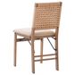 Linon Home Decor Norwich Woven Folding Chair in Natural, , large