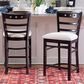 Linon Home Decor Darby Counter Stool in Espresso (Set of 2), , large
