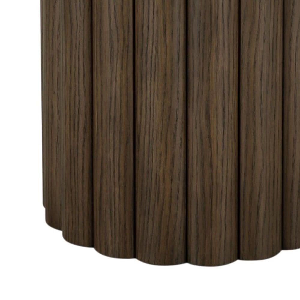 Millenium Radkin 5-Piece Round Dining Set in Burnished Brown, , large