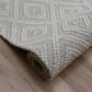 L&R Resources Bergen 7"9" x 9"9" Ivory Area Rug, , large