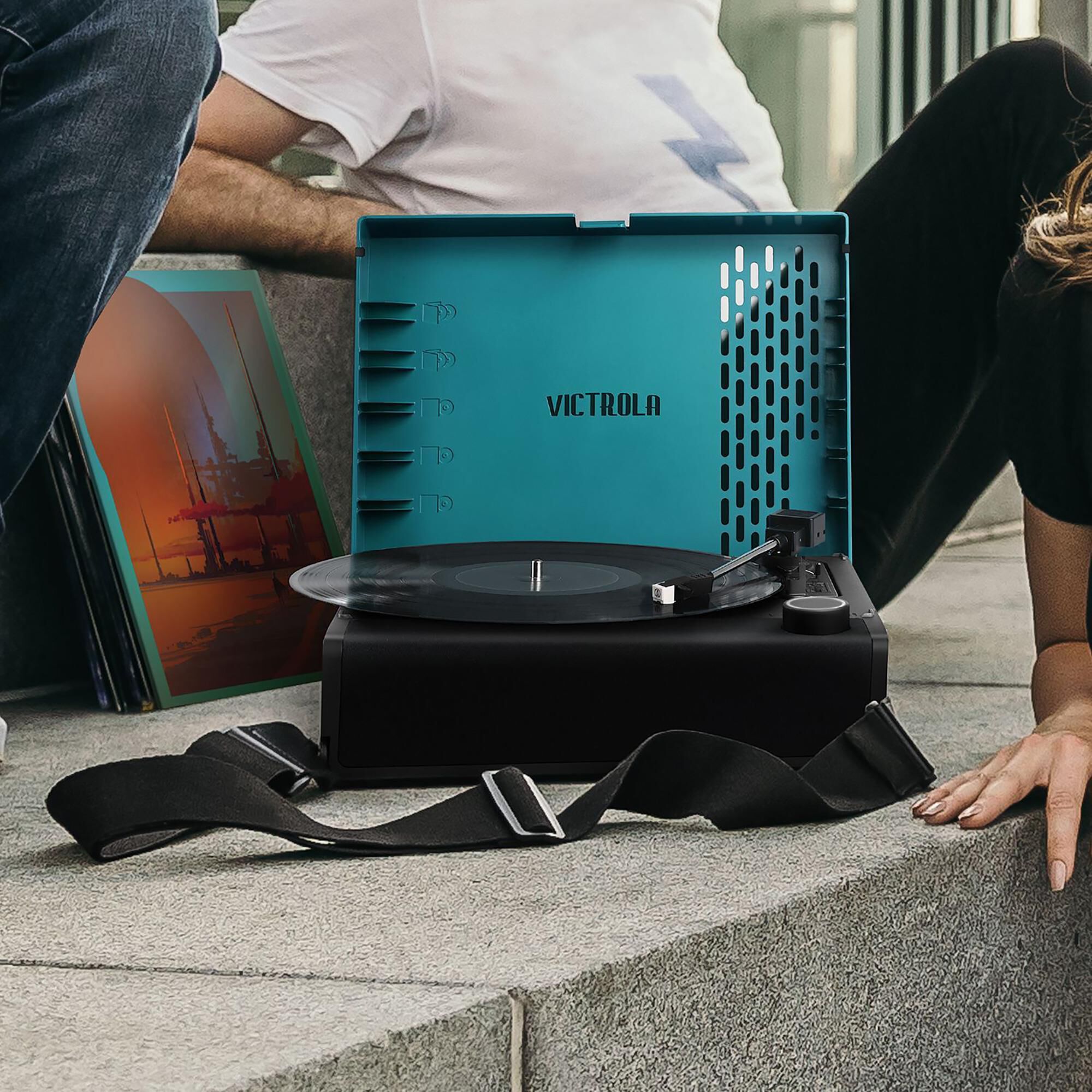 Rechargeable cheap record player