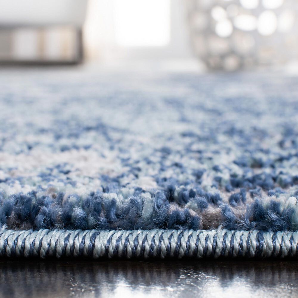 Safavieh Aston 9&#39; x 12&#39; Navy and Grey Area Rug, , large