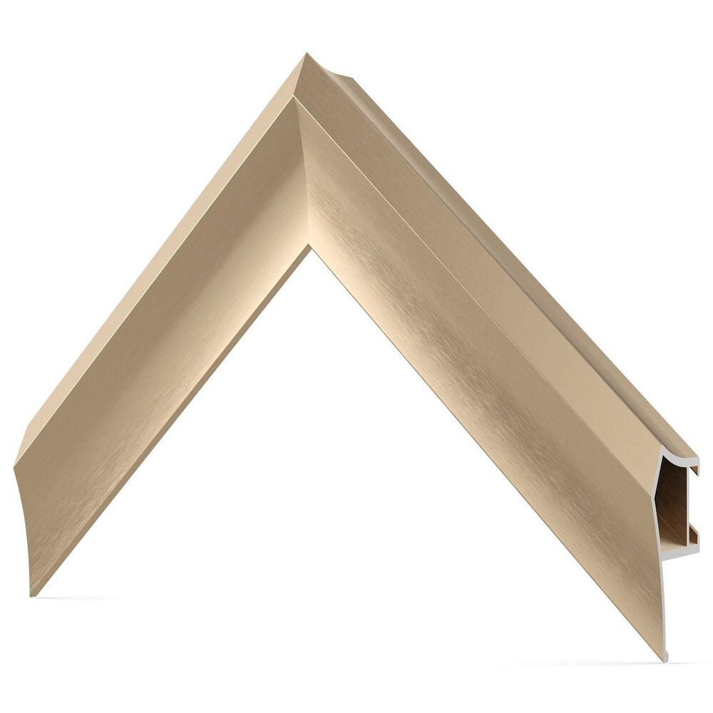 Frame My TV Alloy 65&quot; Prismatic Samsung Frame Bezel in Pale Gold, , large