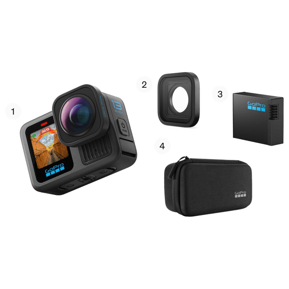 GoPro Hero13 Action Camera Ultra Wide Edition in Black, , large