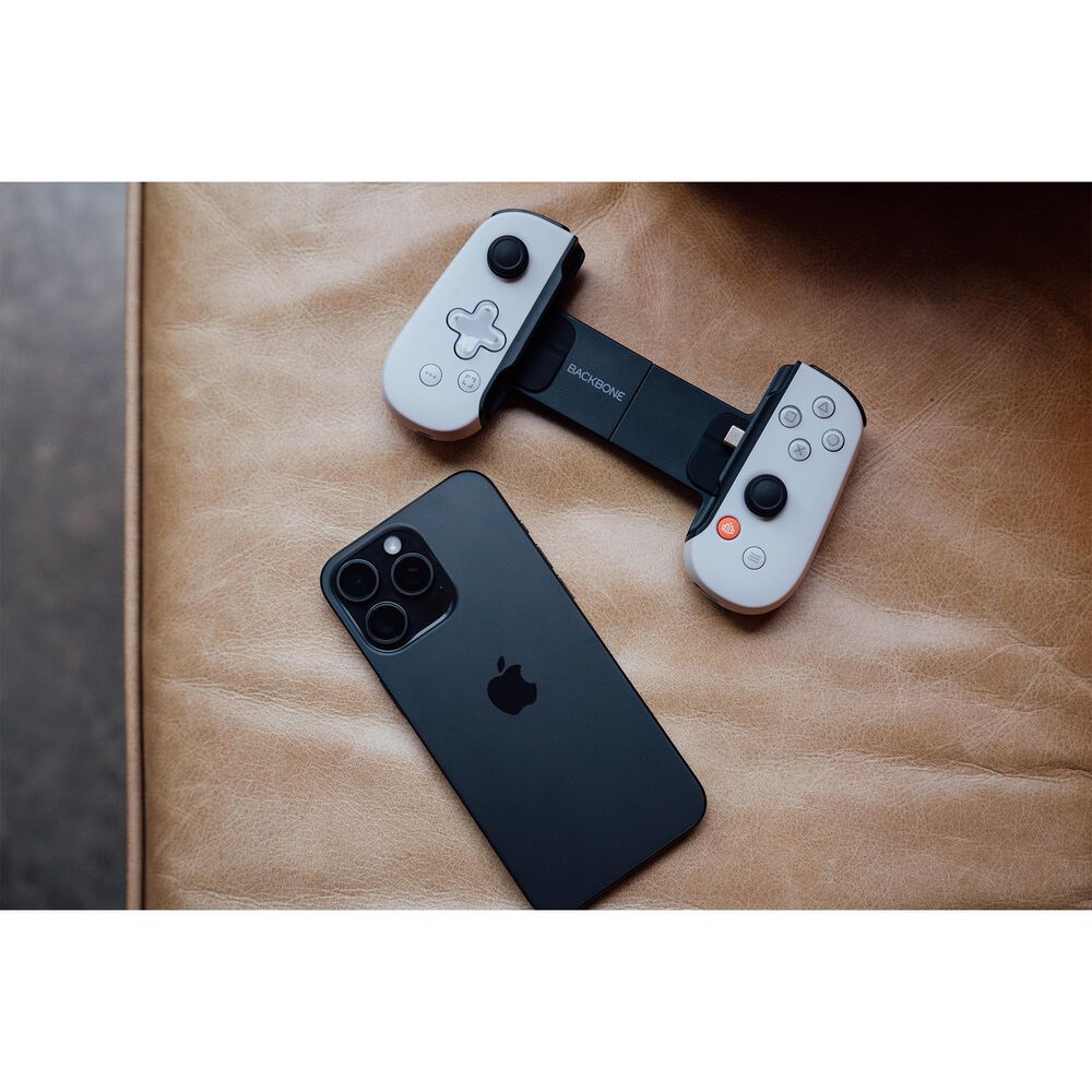 Backbone One - PlayStation Edition &#40;Lightning&#41; - Mobile Gaming Controller for iPhone - 2nd Gen - White, , large