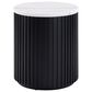 Crystal City Colvin End Table in Black and White, , large