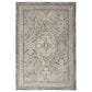 Nourison Lynx 12" x 15"9" Ivory and Charcoal Area Rug, , large