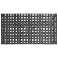 Hearth and Haven Luna Outdoor Metal Coffee Table with Lattice Top in Black, , large