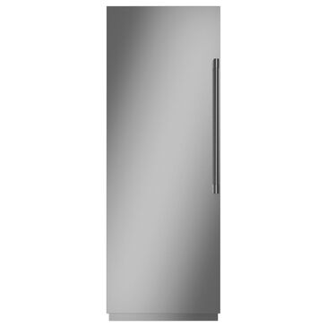 Monogram 30" Integrated Column Freezer with Left Handle- - Panel Sold Separately, , large
