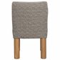 LH Imports Destiny Upholstered Side Chair in Pixel Brown, , large