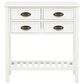 Linon Home Decor Brimley Beadboard Console Table in Antique White, , large