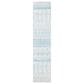 Safavieh Tulum 2" x 9" Ivory and Turquoise Runner, , large