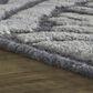 Feizy Norah 6060L 7"9" x 9"9" Light Blue and Dark Gray Area Rug, , large