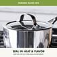Green Pan Valencia Pro 11-Piece Cookware Set in Stainless Steel, , large