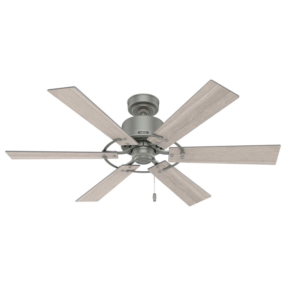 Hunter Gilrock 52" Ceiling Fan in Matte Silver, , large