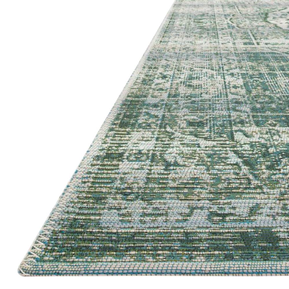 Loloi Mika 3&#39;11&quot; x 5&#39;11&quot; Green and Mist Area Performance Rug, , large