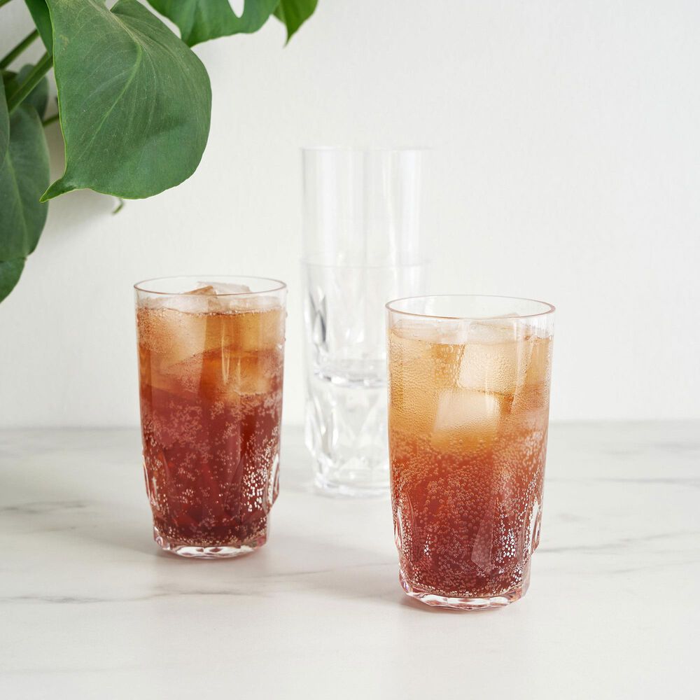 True Shatterproof Acrylic Highball Tumbler in Clear &#40;Set of 4&#41;, , large