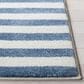 Safavieh Carousel CRK126A 5"3" Square Ivory and Blue Kids  Area Rug, , large
