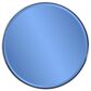Howard Elliott Broidy Round Mirror in Sapphire Blue and Gold, , large