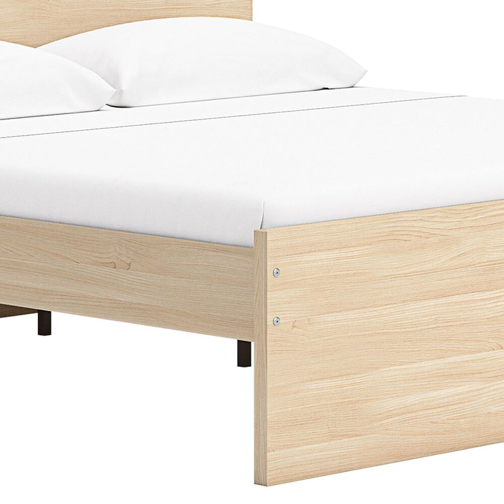 Ashley Onita Queen Panel Platform Bed in Natural, , large