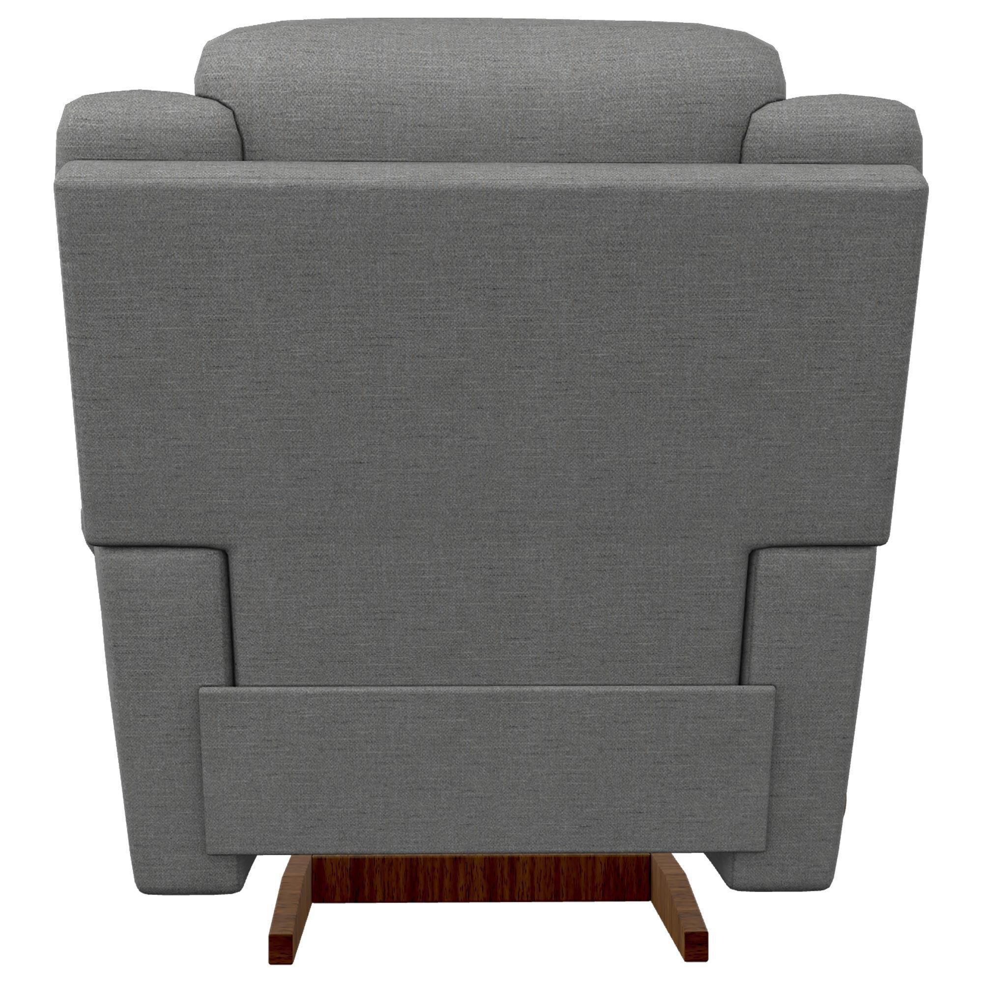 La-Z-Boy Joel Manual Rocker Recliner with Tall Base in Nora Oyster