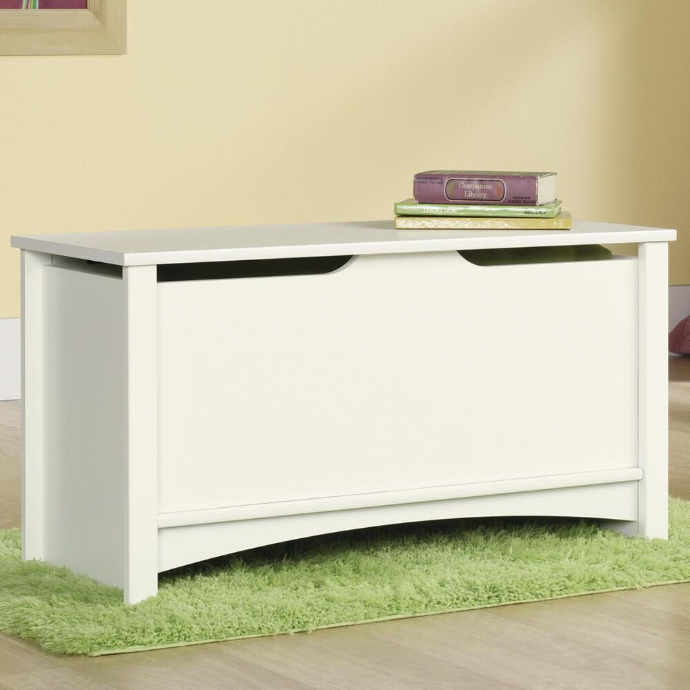 Sauder Shoal Creek Storage Chest in Soft White, , large